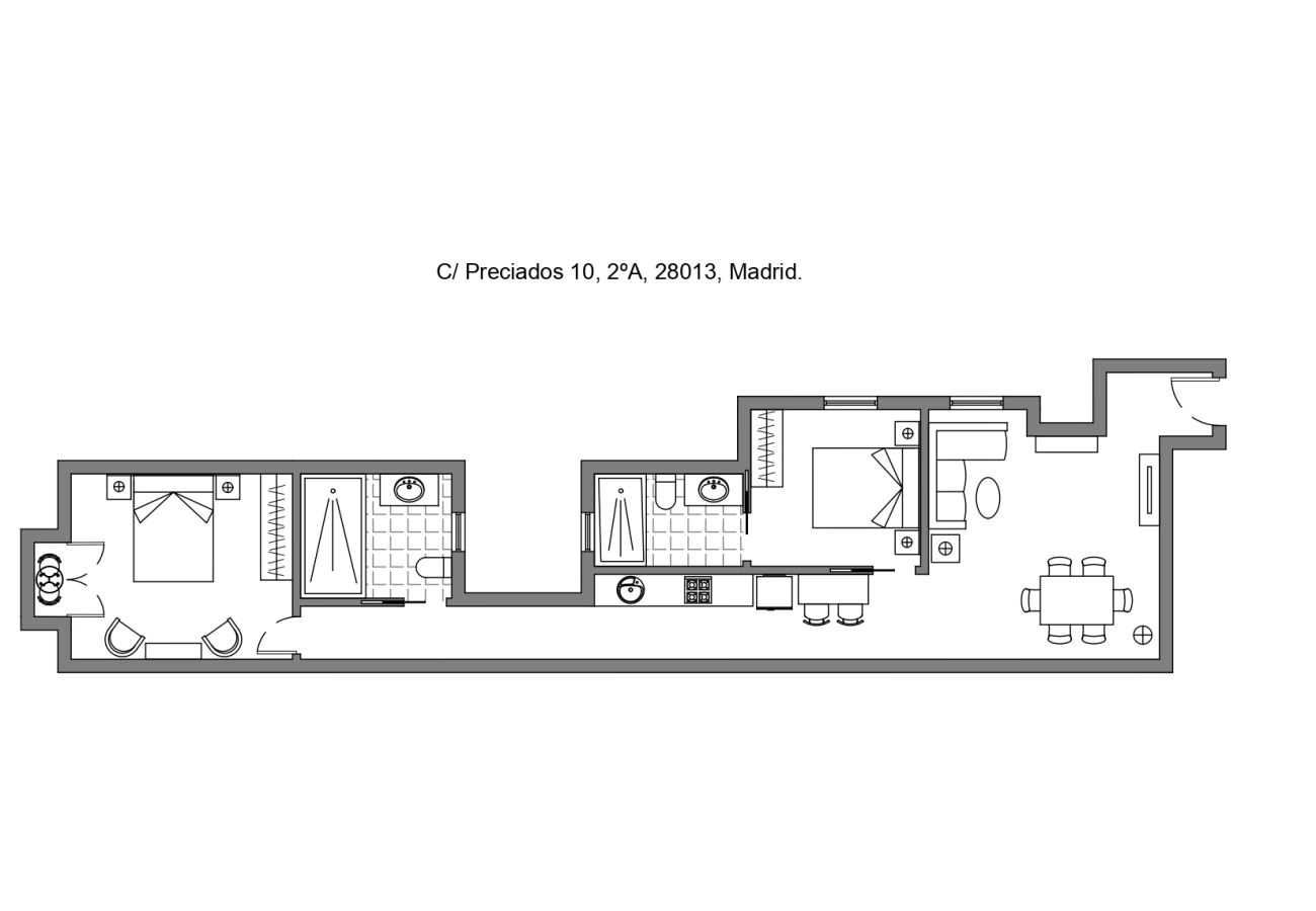 Apartamento en Madrid - Apartment Madrid Downtown Puerta del Sol M (PRE2A)