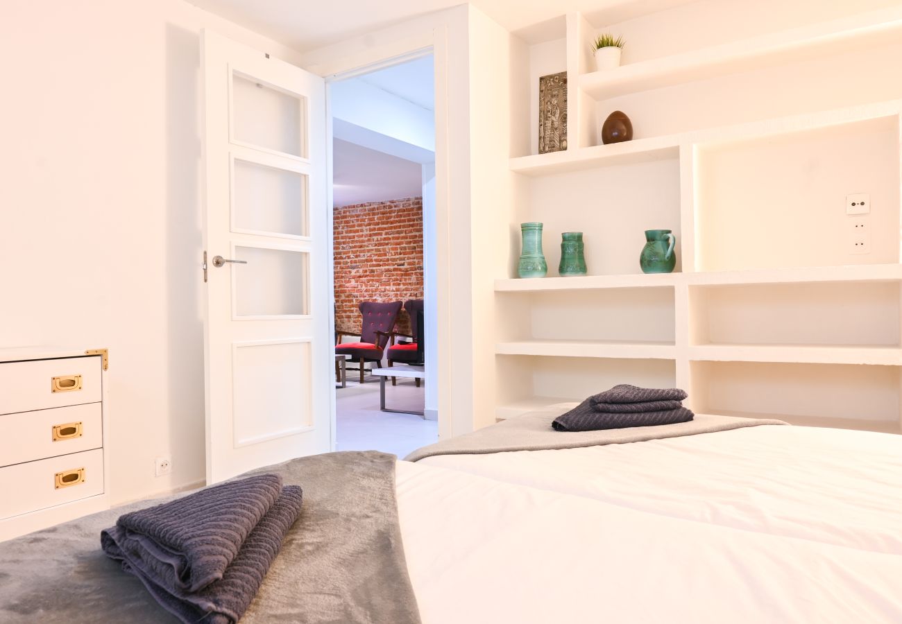 Apartamento en Madrid - GARDEN House Downtown MADRID CENTRO-IFEMA-AEROPUERTO. 2 ROOMS 6 PAX GARDEN