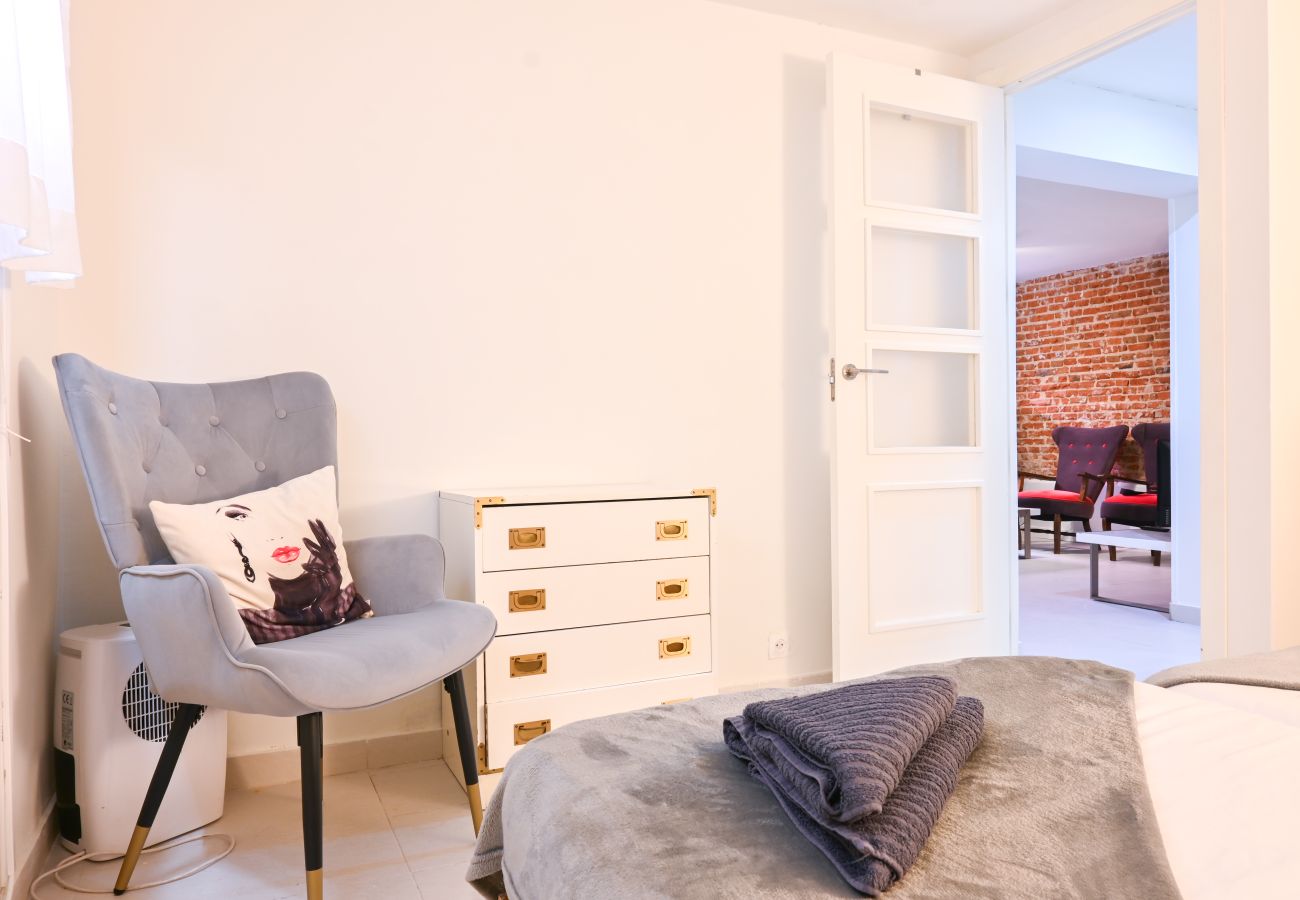 Apartamento en Madrid - GARDEN House Downtown MADRID CENTRO-IFEMA-AEROPUERTO. 2 ROOMS 6 PAX GARDEN