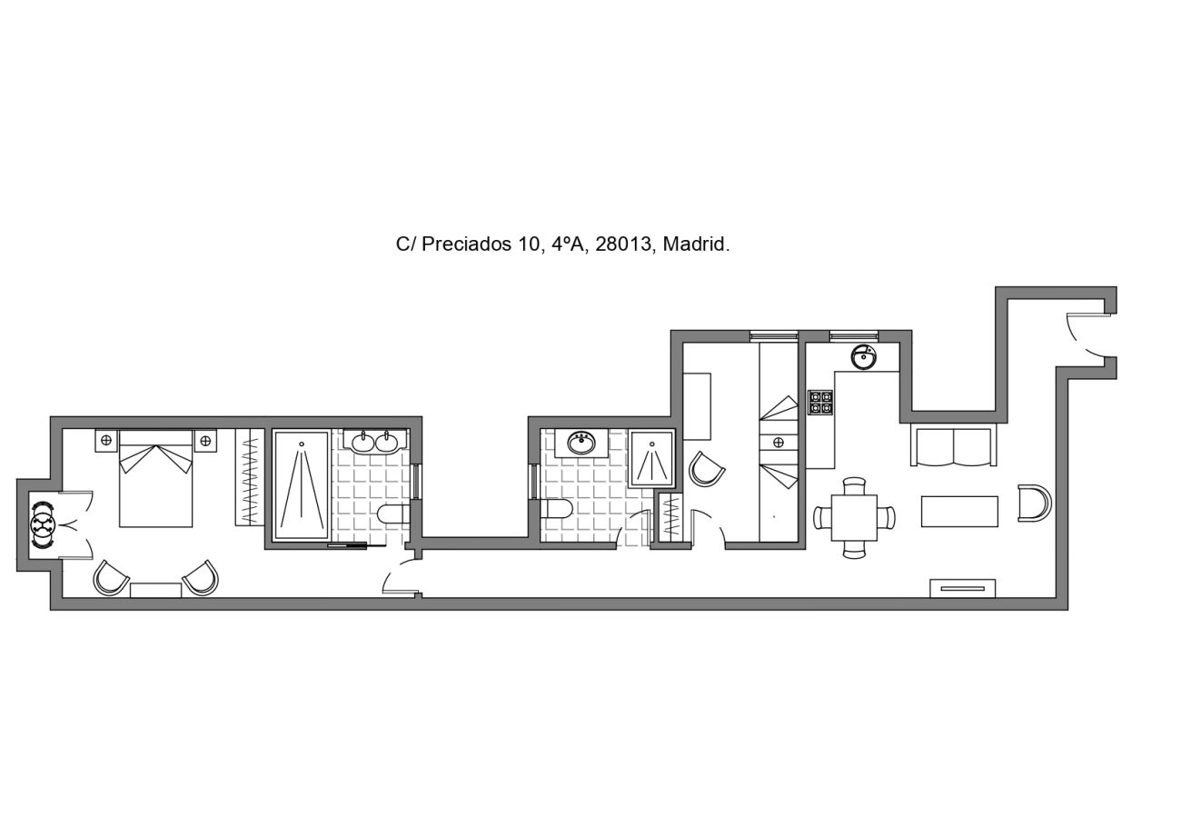 Apartamento en Madrid - Apartment Madrid Downtown Puerta del Sol M (PRE4A)