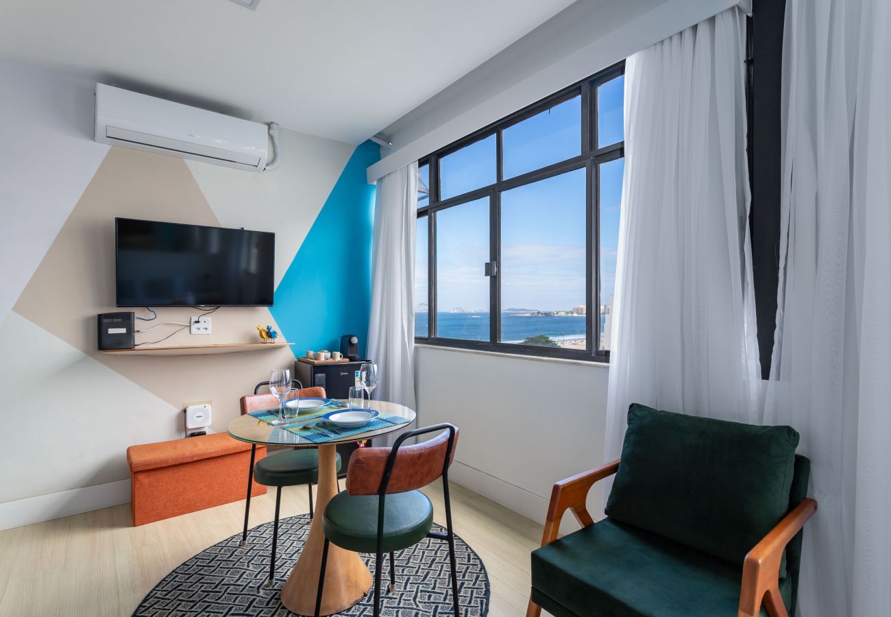 Apartamento en Rio de Janeiro - Copacabana vista de la playa | NSC1006