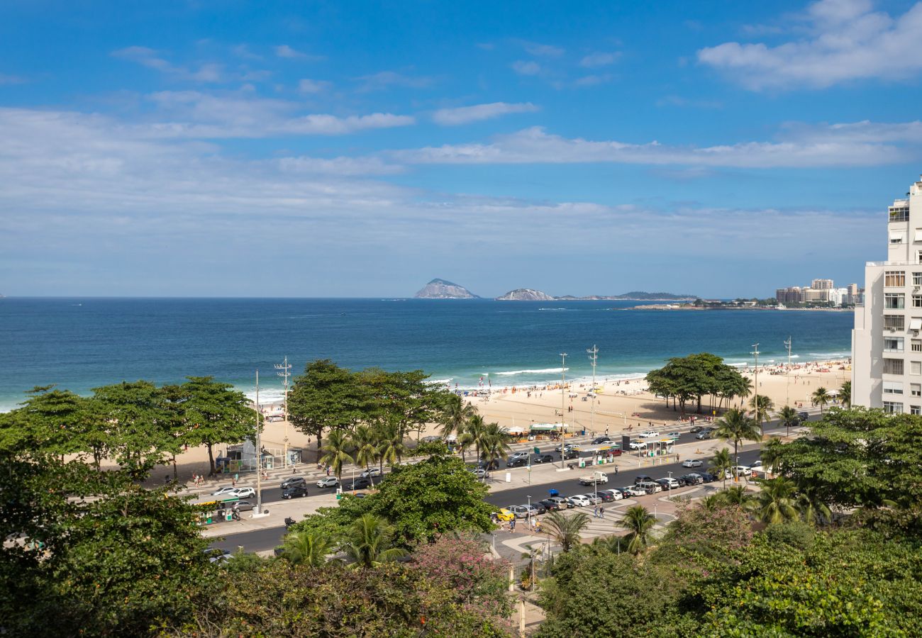 Apartamento en Rio de Janeiro - Copacabana vista de la playa | NSC1006