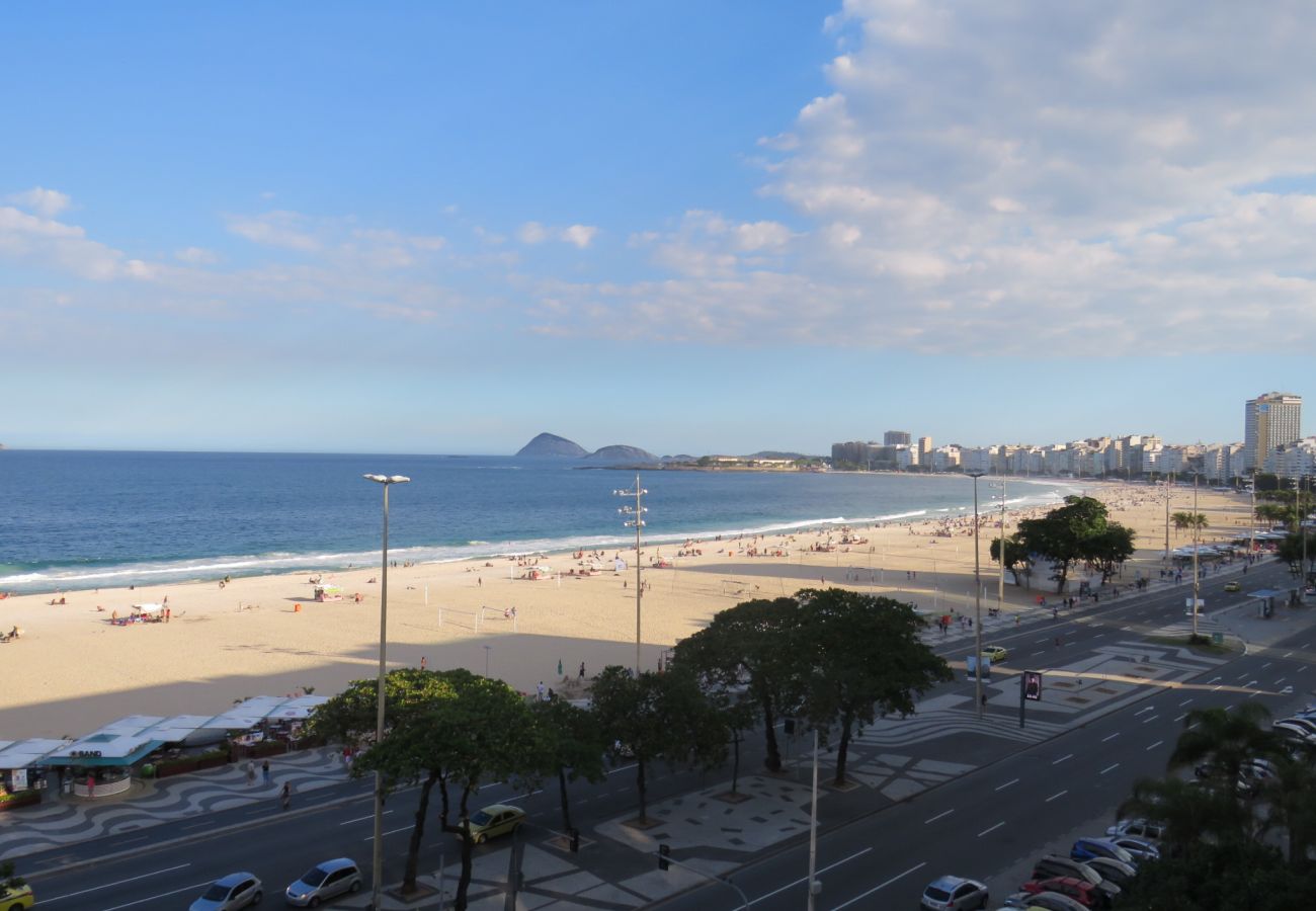 Increíble vista desde el apartamento al mar