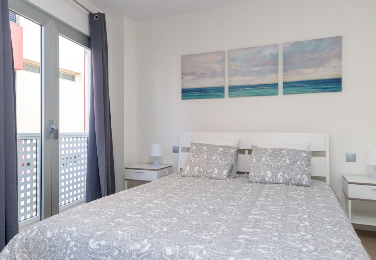 Apartamento en Las Palmas de Gran Canaria - Estudio 21 con balcón en la playa de las Canteras