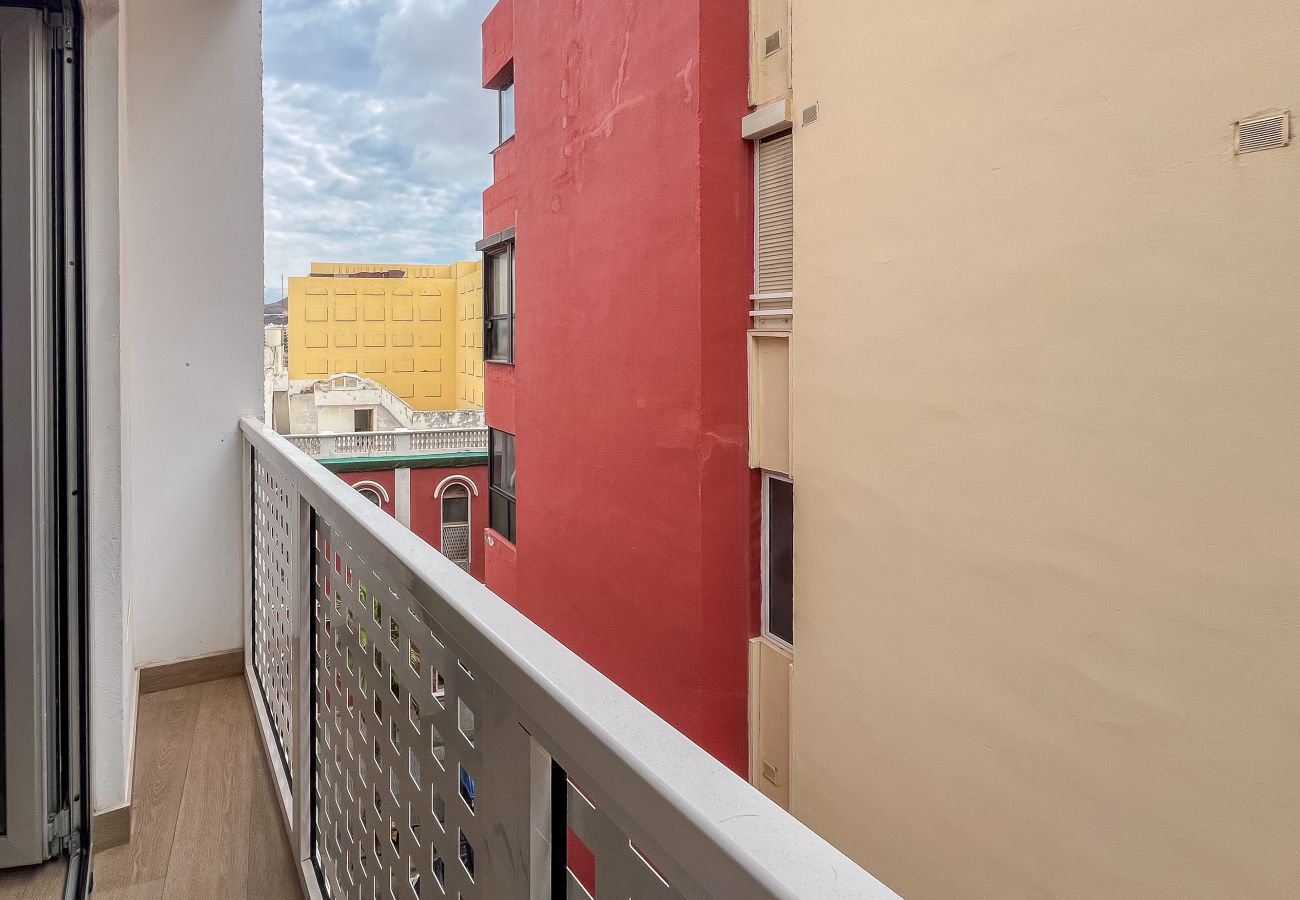 Apartamento en Las Palmas de Gran Canaria - Estudio 21 con balcón en la playa de las Canteras