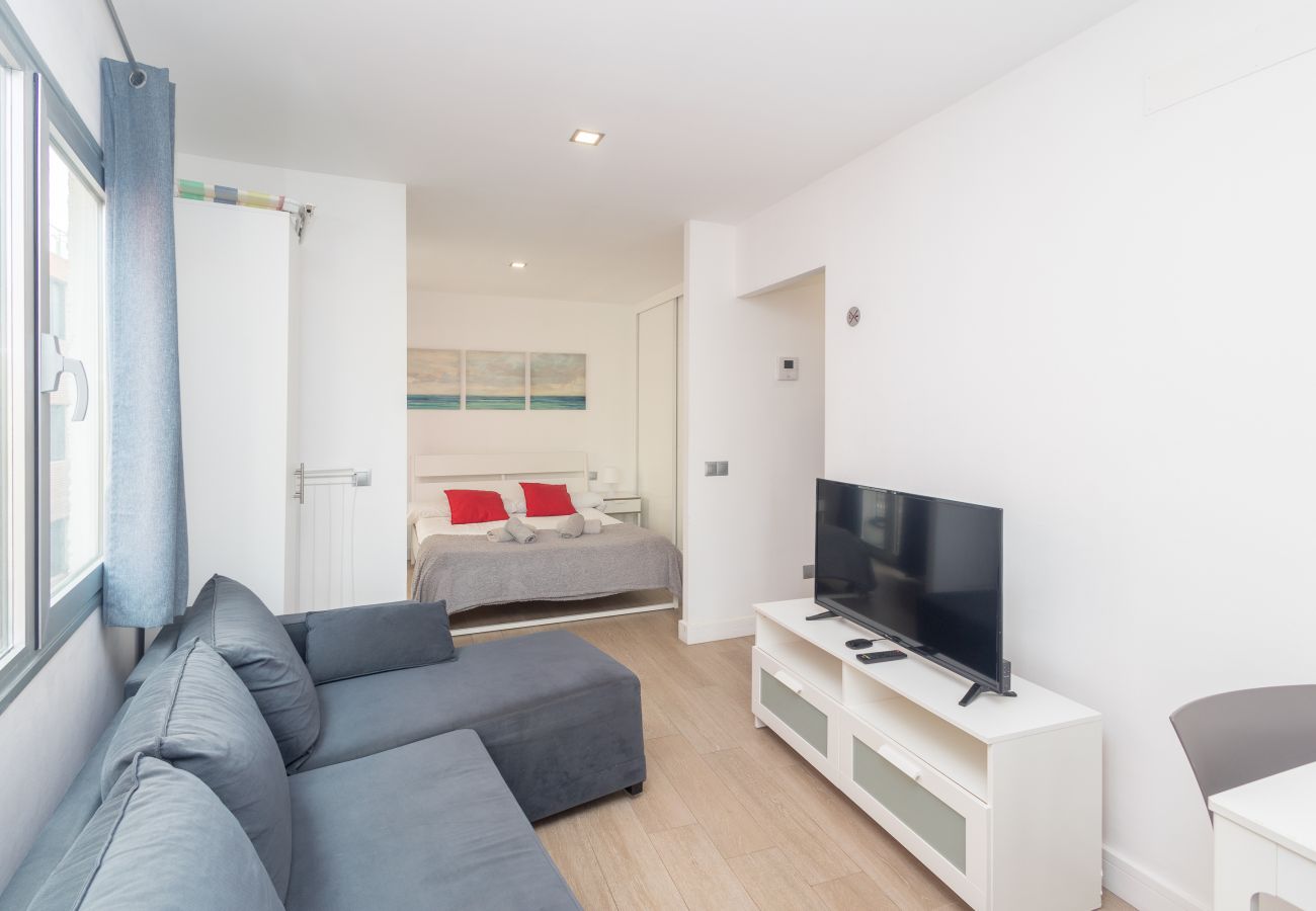 Apartamento en Las Palmas de Gran Canaria - Estudio 21 con balcón en la playa de las Canteras