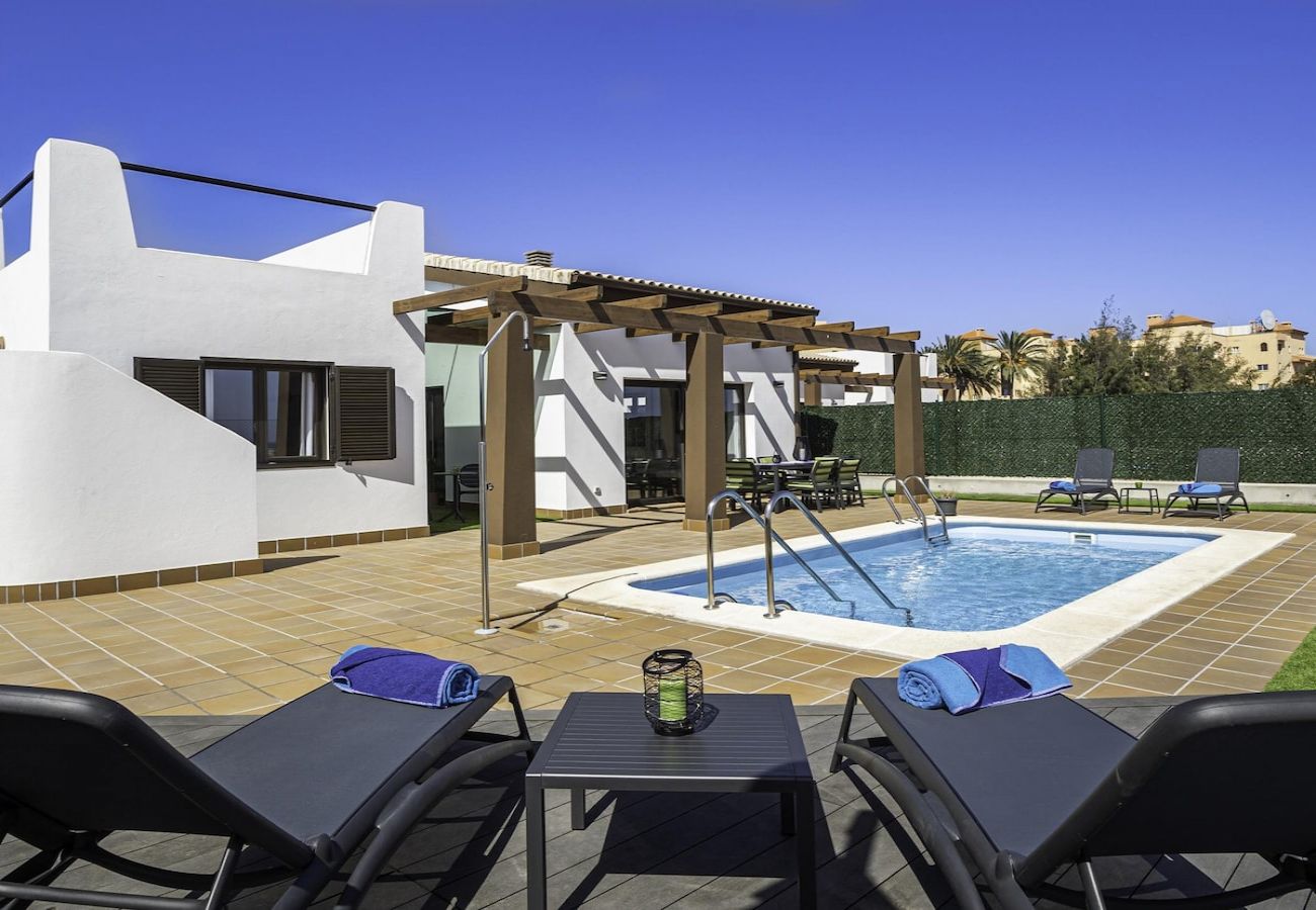 Villa en Caleta de Fuste - Antigua - Lightbooking El Molino piscina privada climatizada 