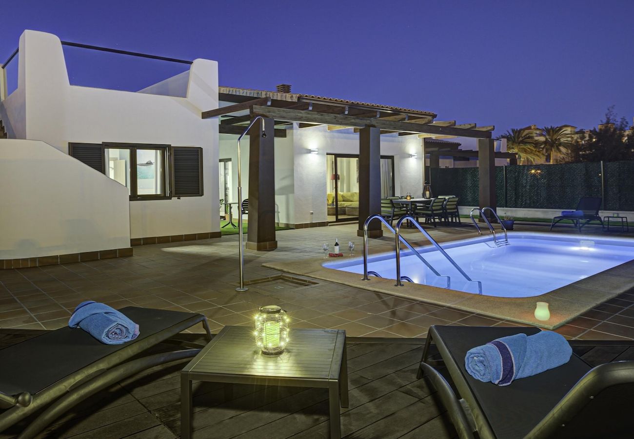 Villa en Caleta de Fuste - Antigua - Lightbooking El Molino piscina privada climatizada 