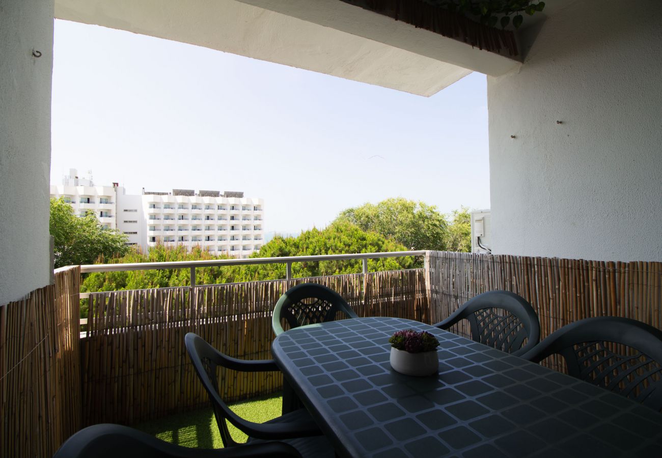 Apartamento en Puerto de Santa María - Lightbooking Valdelagrana Terraza y vista al mar