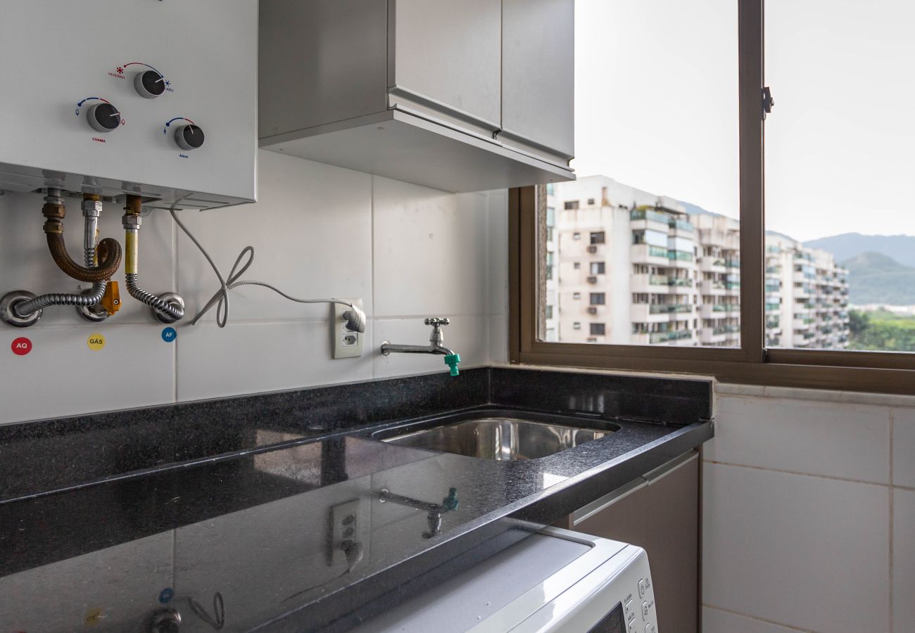 Apartamento en Rio de Janeiro - Hermoso en Recreio | Condominio completo | LCS611 Z10