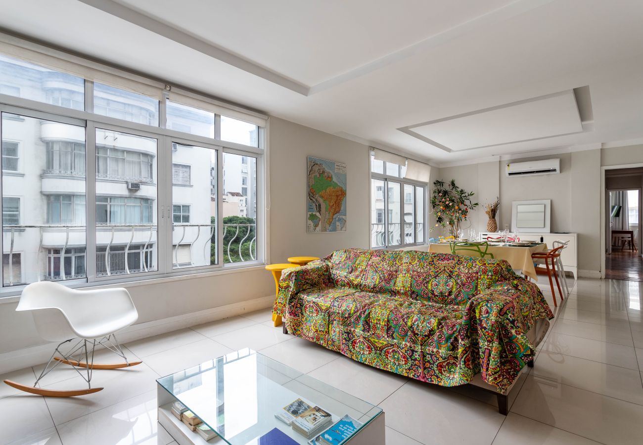 Apartamento en Rio de Janeiro - Para familias, a 3 minutos de la playa de Copacabana | SL501