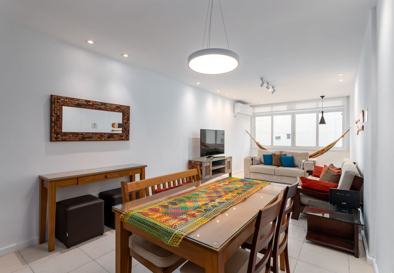 Apartamento en Rio de Janeiro - Para familias, a 10 minutos de la playa de Copacabana | PL804