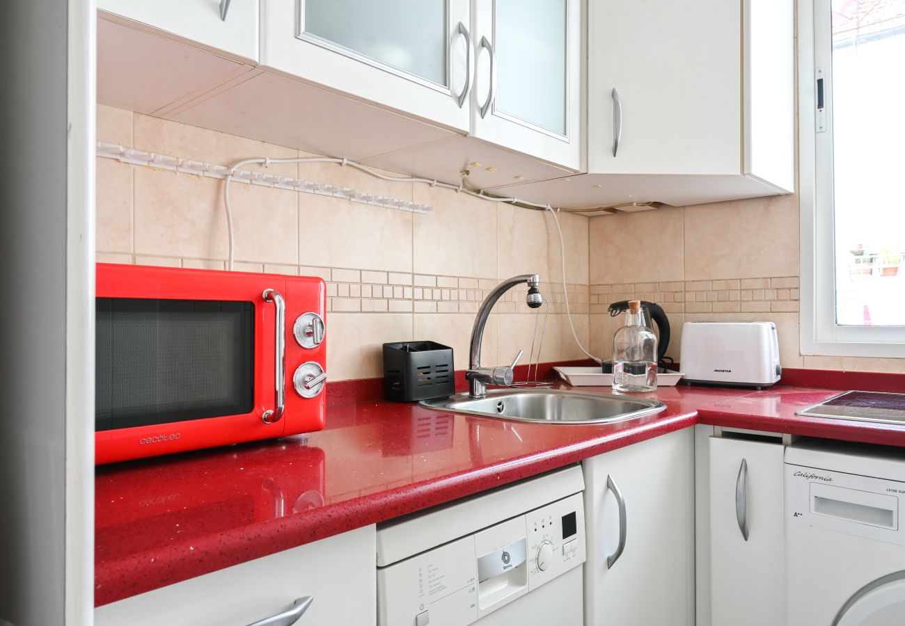 Apartamento en Madrid - Coqueto Apartamento de dos dormitorios en Delicias EMB154