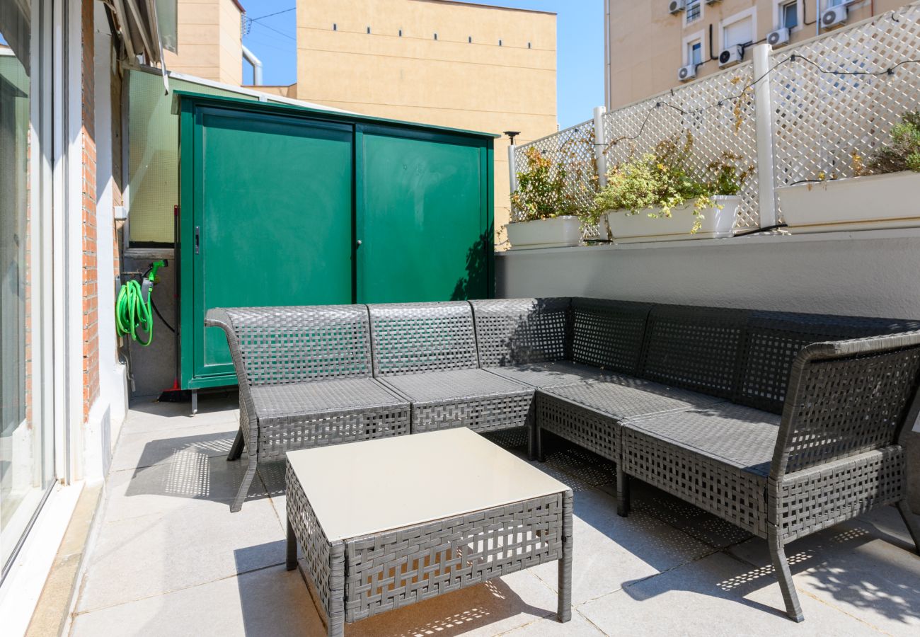 Apartamento en Madrid - Bonito Apartamento con Terraza en Chamartín 