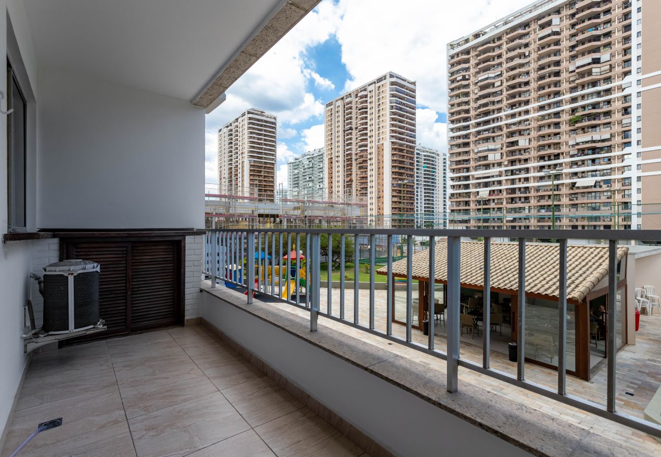 Apartamento en Rio de Janeiro - Piso en Barra da Tijuca, a 10 minutos de la playa | PDC108