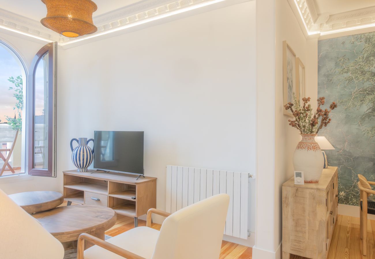 Apartamento en Madrid - Ático con extraordinaria Terraza - Centro -Lujo - Alturas con sabor Mediterráneo