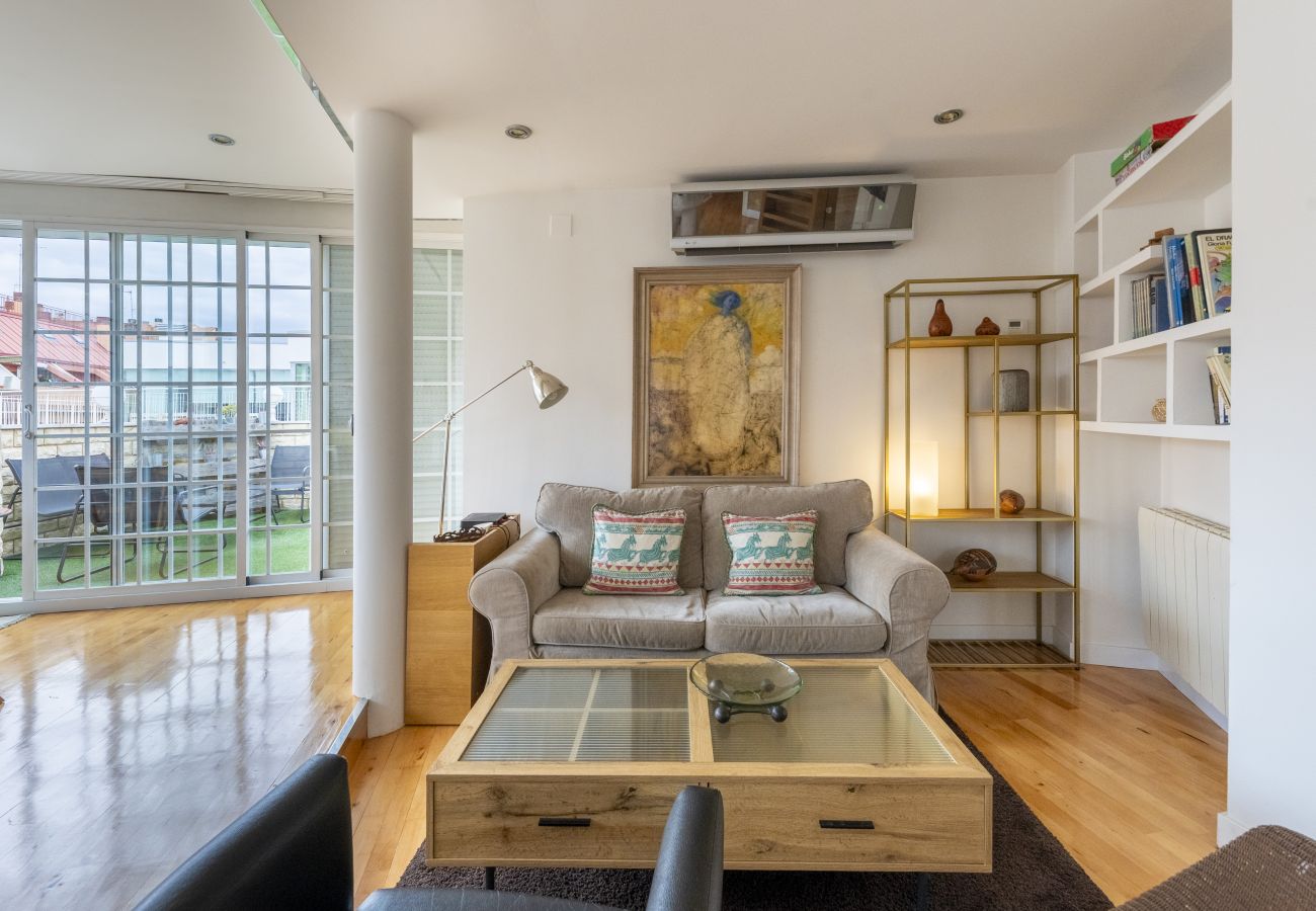 Apartamento en Madrid - Ático con amplia terraza y vistas panorámicas en Madrid