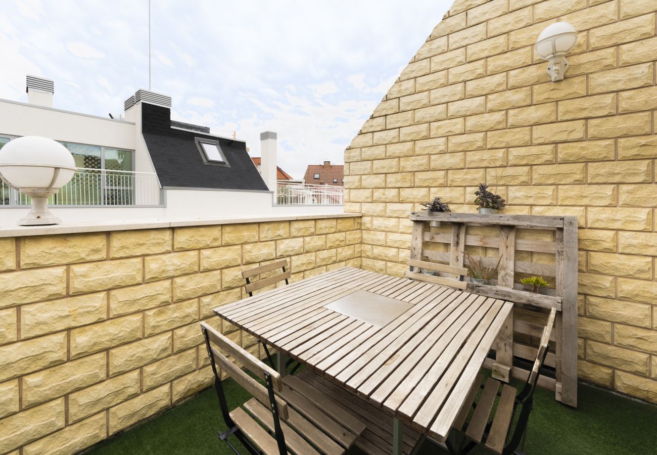 Apartamento en Madrid - Ático con amplia terraza y vistas panorámicas en Madrid