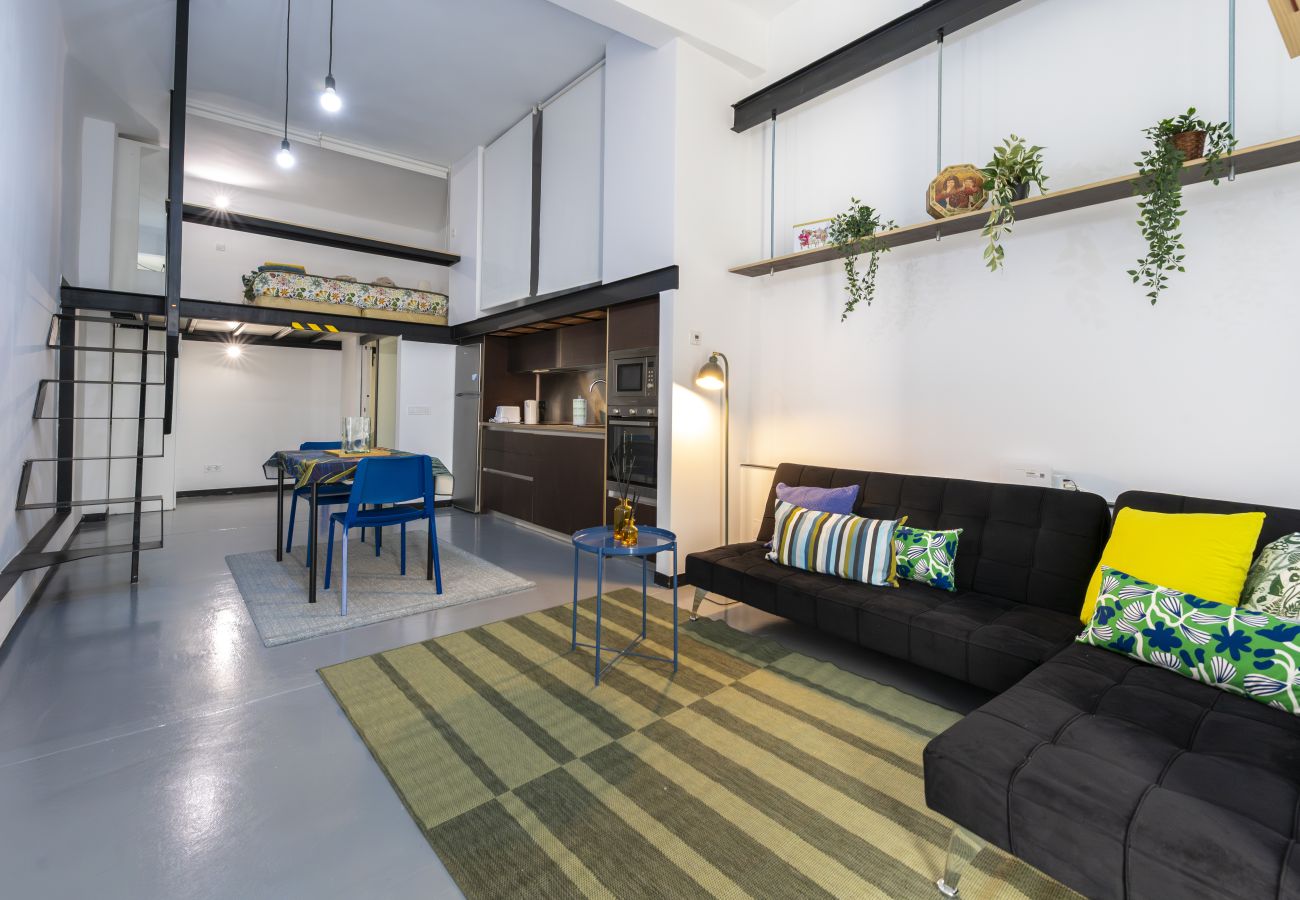 Apartamento en Madrid - Acogedor apartamento con estilo industrial en Barrio Prosperidad - Madrid