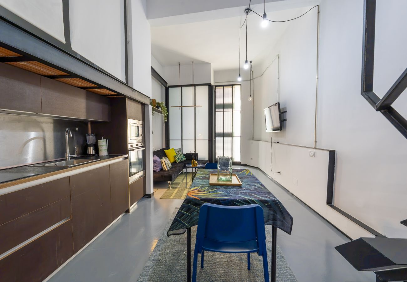 Apartamento en Madrid - Acogedor apartamento con estilo industrial en Barrio Prosperidad - Madrid