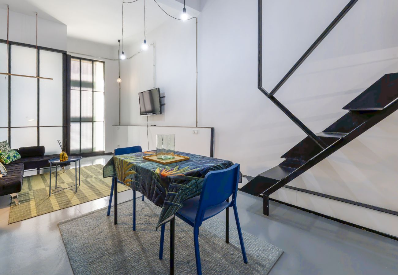 Apartamento en Madrid - Acogedor apartamento con estilo industrial en Barrio Prosperidad - Madrid