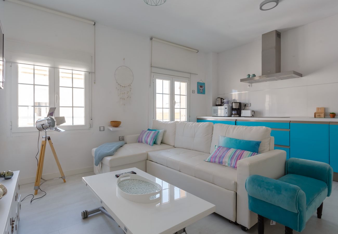 Apartment in Cádiz - Apartment with air-conditioned to 400 m beach