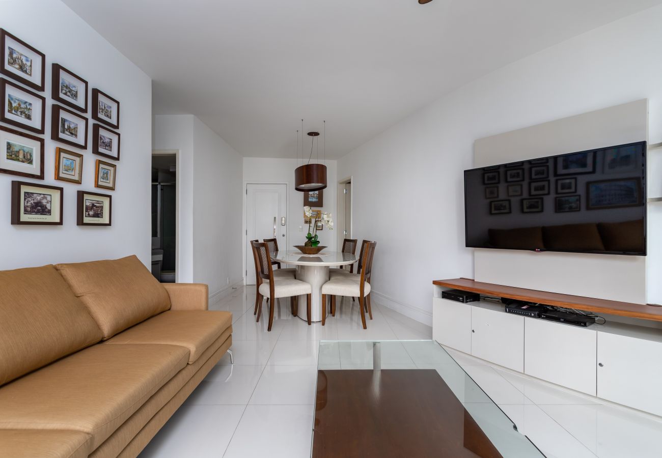 Apartment in Rio de Janeiro - Pleasant in Barra da Tijuca |Beach street| LC703