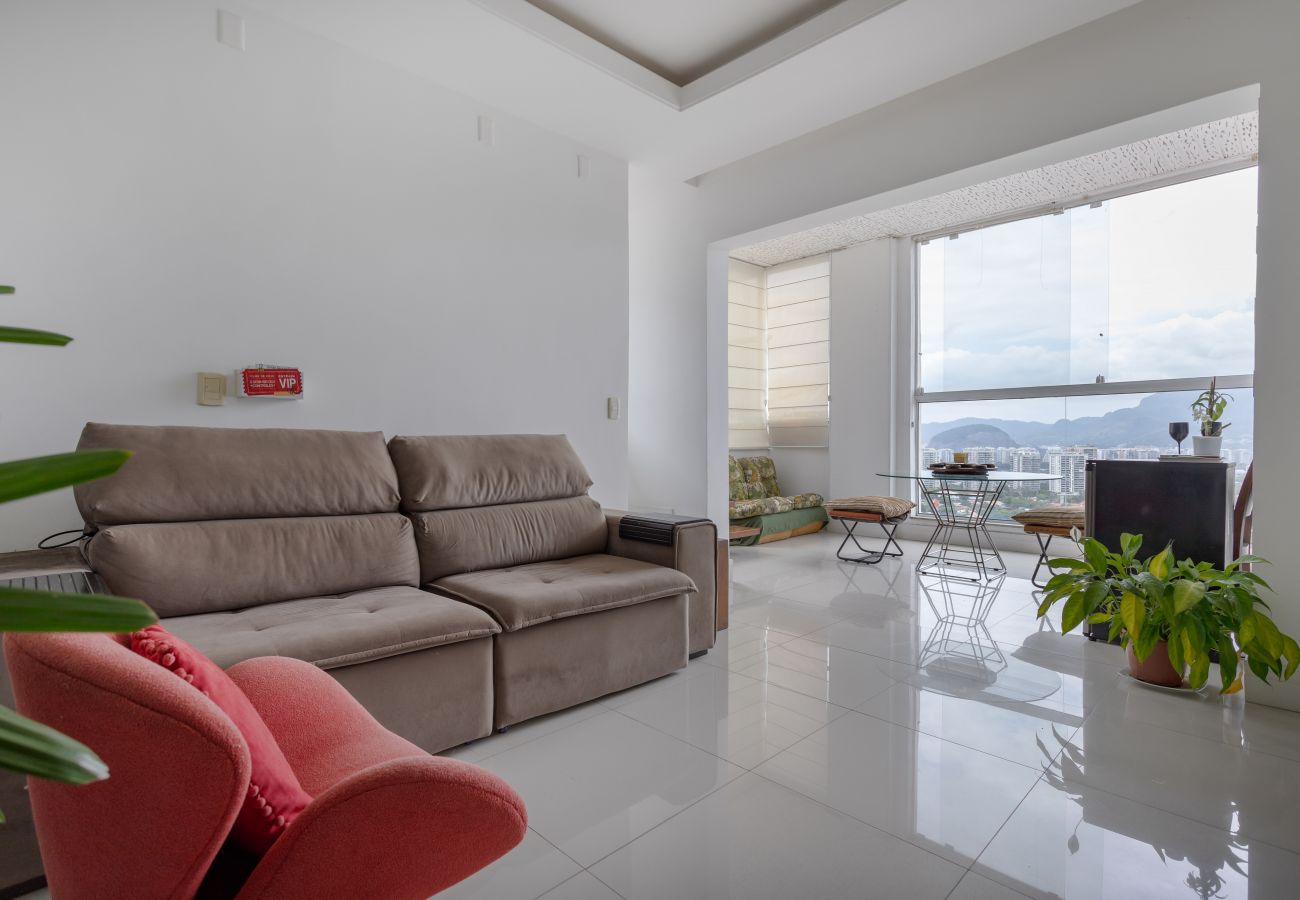 Apartment in Rio de Janeiro - Coverage in Barra da Tijuca for 6 people | LC2207