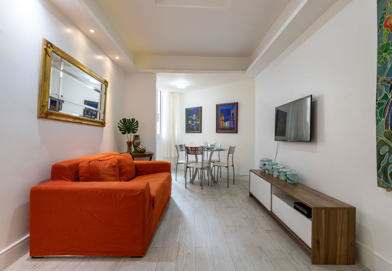 Apartment in Rio de Janeiro - Charm in Copacabana | Large living room | A502 Z3