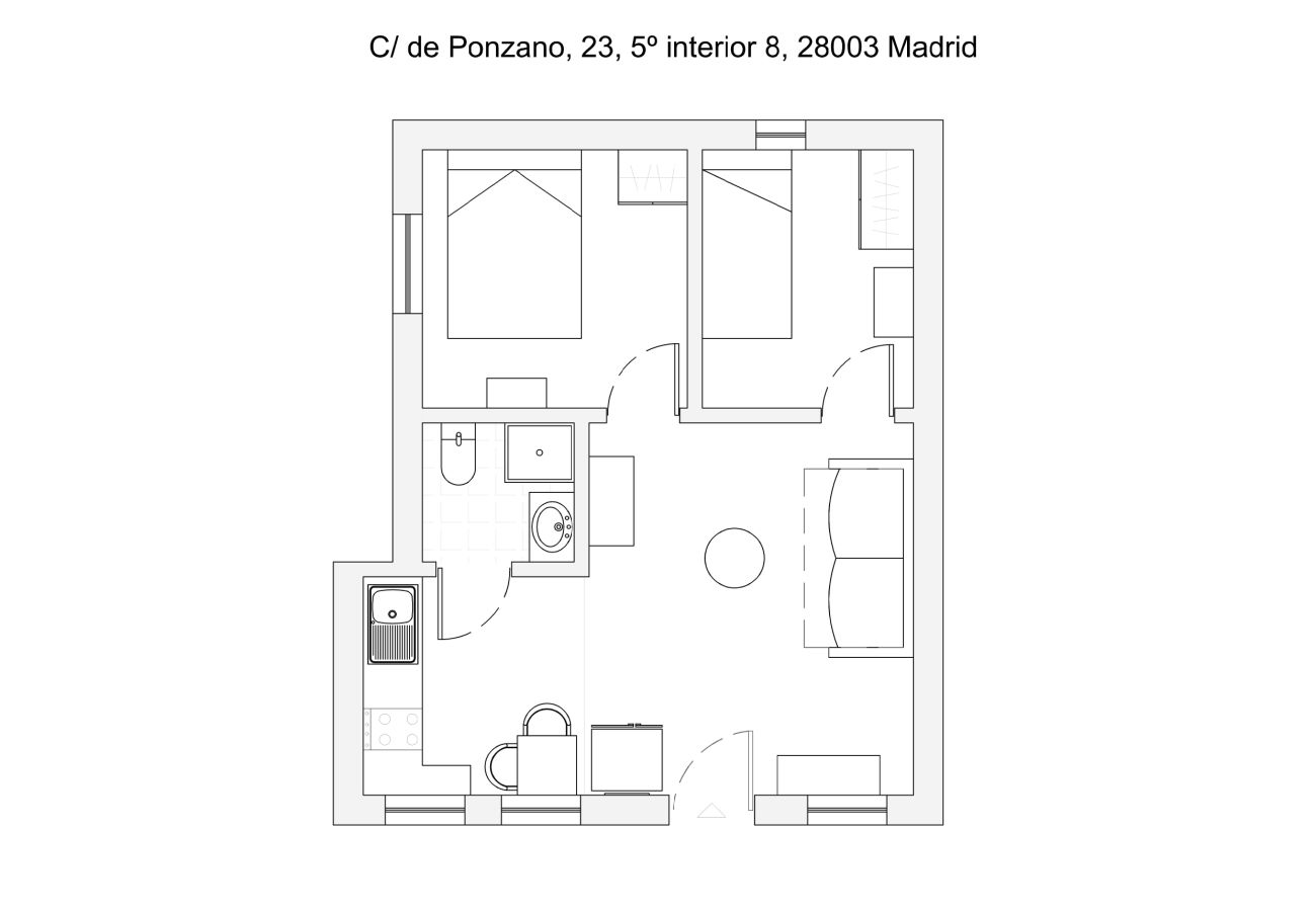 Apartment in Madrid - Ponzano23