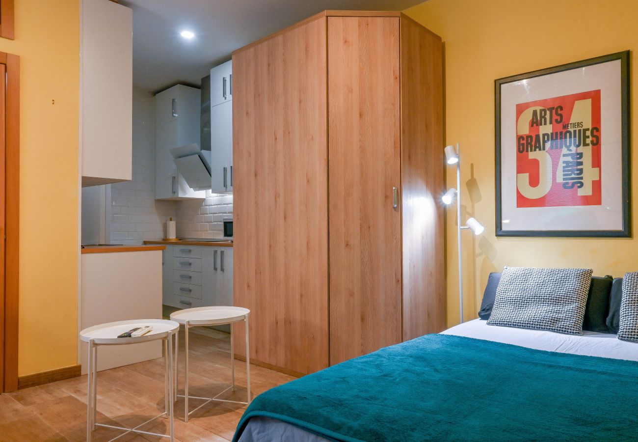 Studio in Madrid - Enchanting life a few minutes from the Lavapies metro station M (ZUI33)