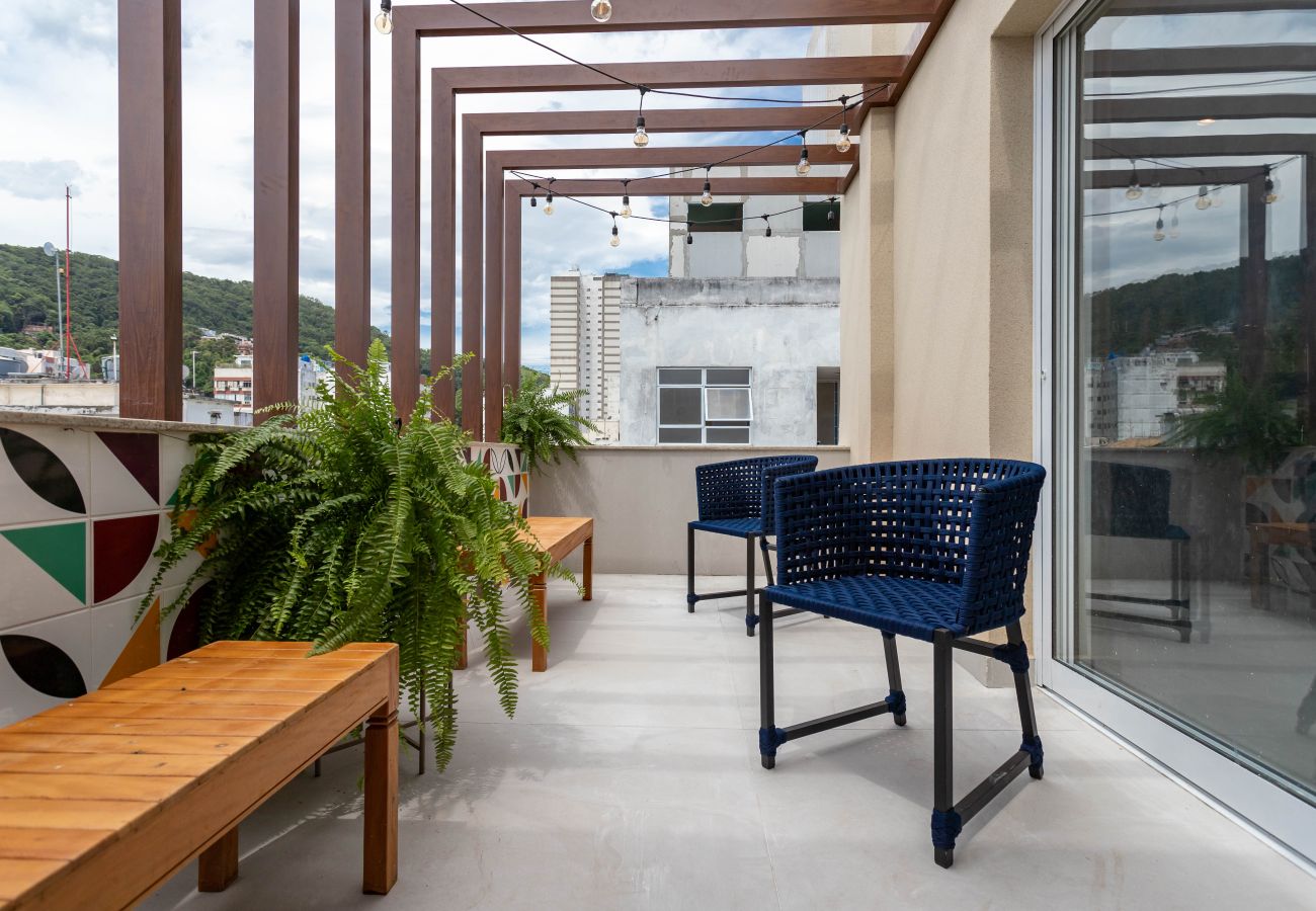 Apartment in Rio de Janeiro - Sea View and Balcony with Bathtub | Q9