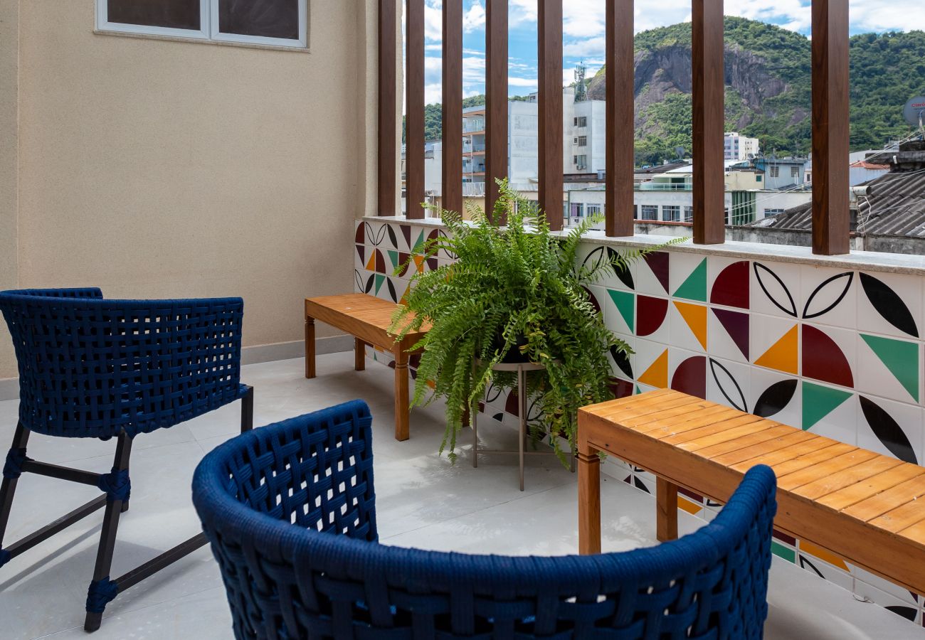 Apartment in Rio de Janeiro - Sea View and Balcony with Bathtub | Q9