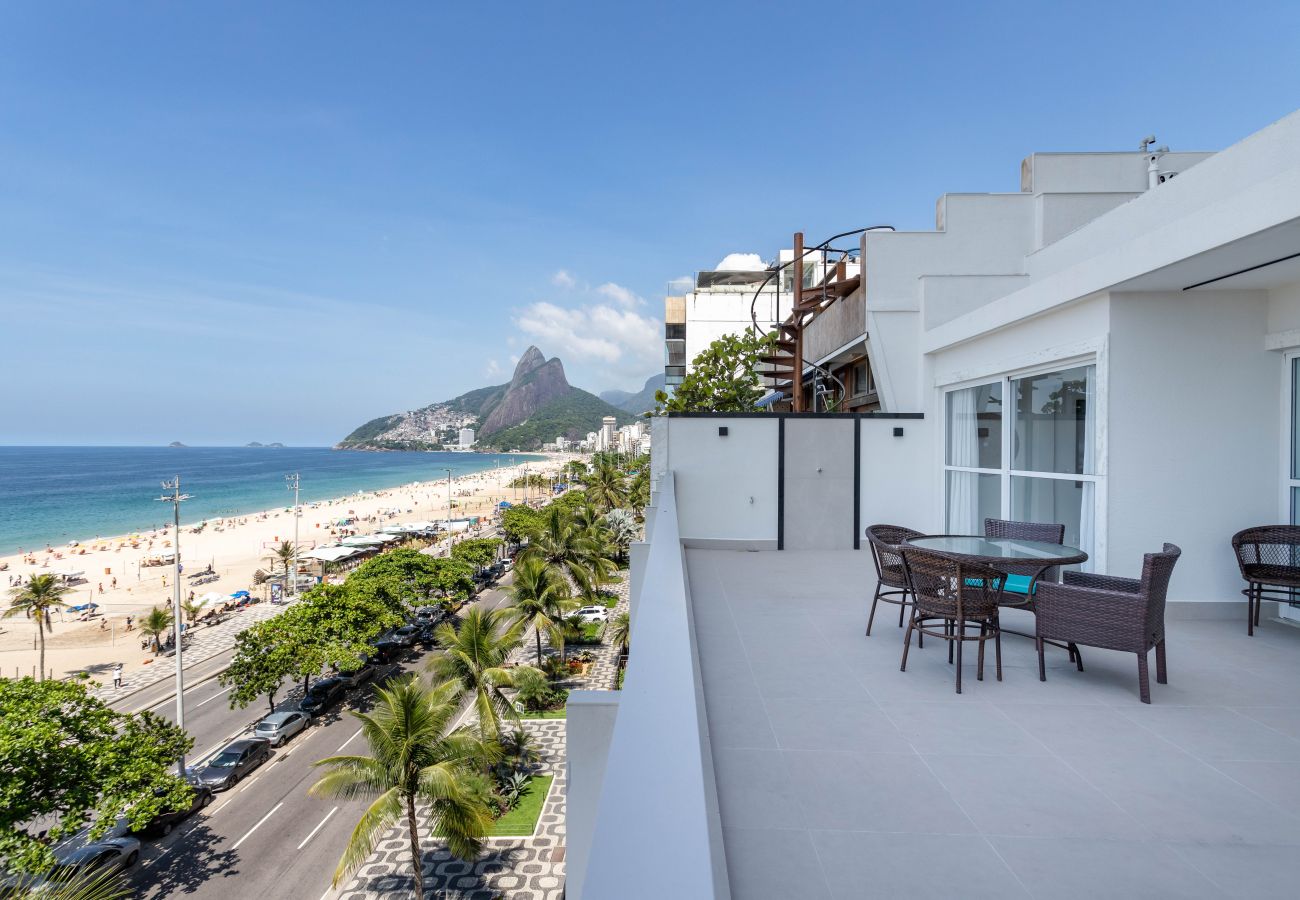 Appartement à Rio de Janeiro - Cobertura com vista para o mar, em frente à praia | VSC1