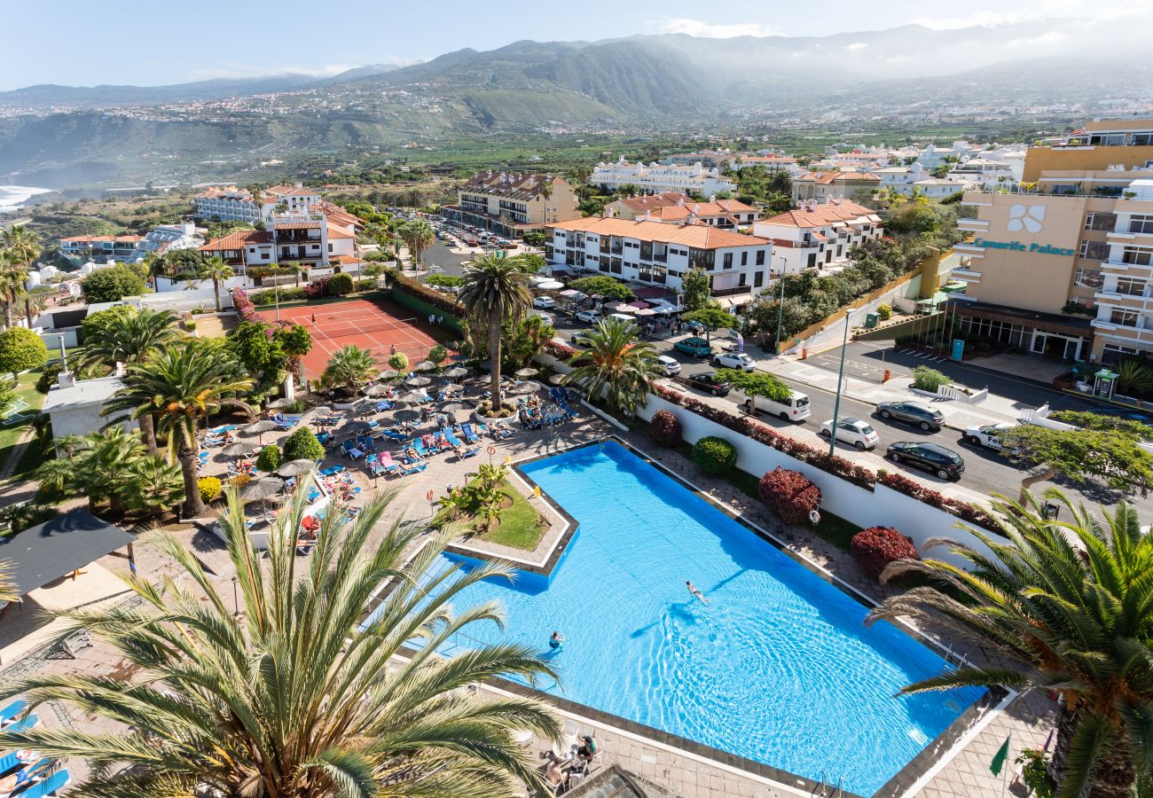 Studio à Puerto de la Cruz - Studio et terrasse de luxe avec piscine et air par Lightbooking