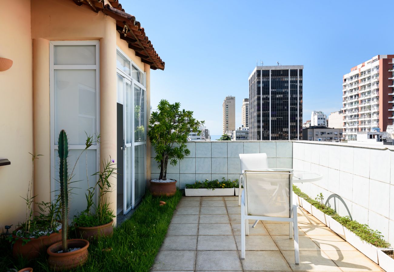 Appartement à Rio de Janeiro - Cobertura em Ipanema |Vista p/ o Cristo| MQC502 