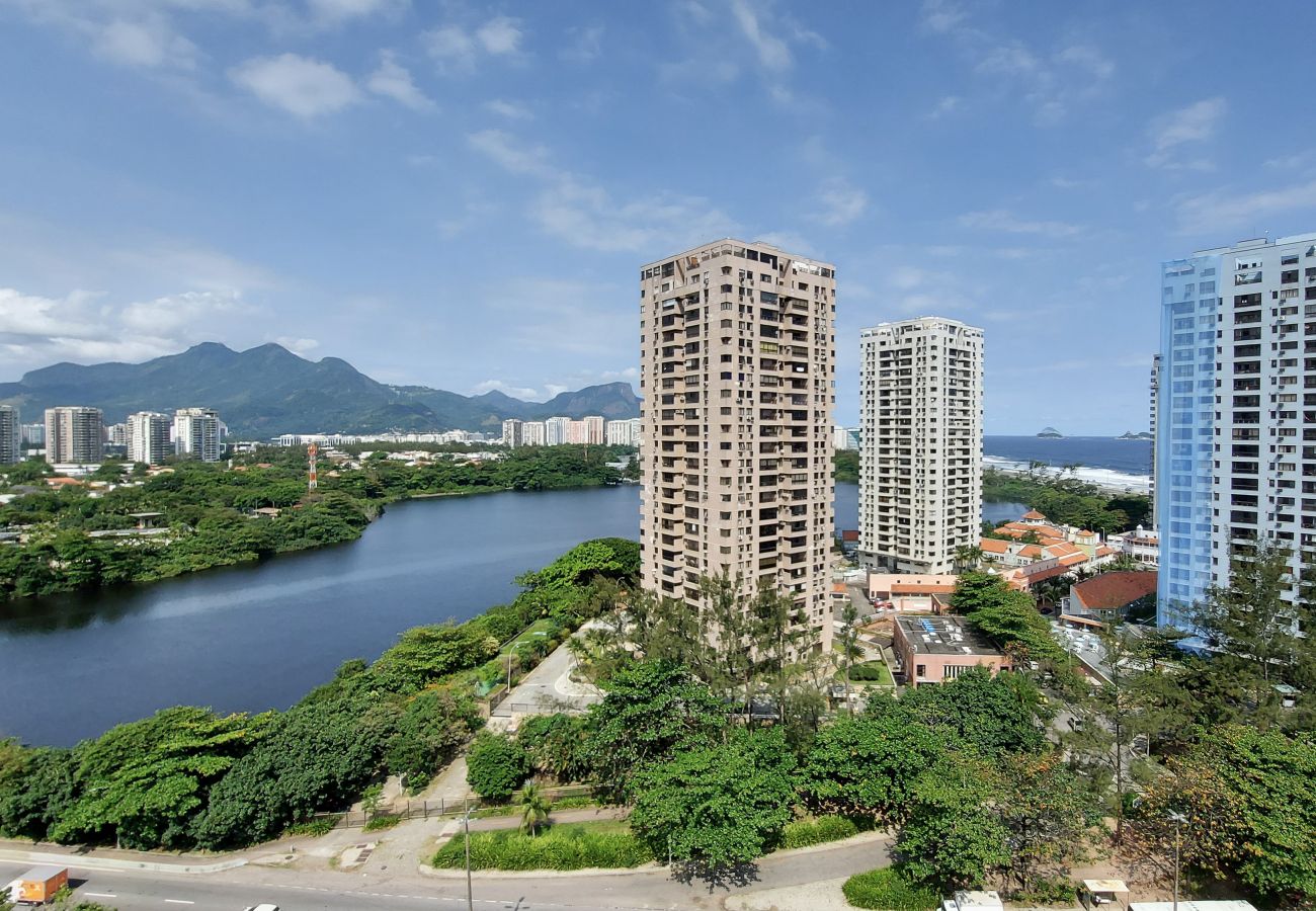 Appartement à Rio de Janeiro - Atraente na Barra da Tijuca com vista | AS1602 Z10