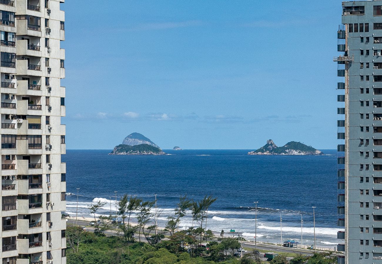 Appartement à Rio de Janeiro - Atraente na Barra da Tijuca com vista | AS1602 Z10