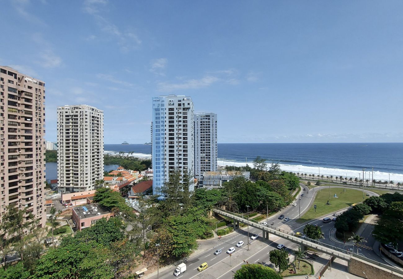 Appartement à Rio de Janeiro - Atraente na Barra da Tijuca com vista | AS1602