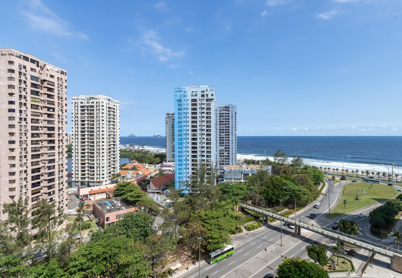 Appartement à Rio de Janeiro - Atraente na Barra da Tijuca com vista | AS1602 Z10