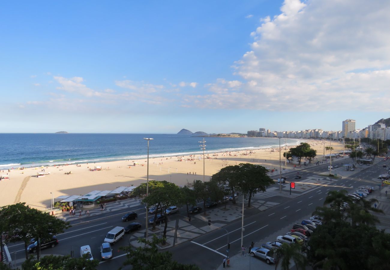 Appartement à Rio de Janeiro - Clássico em Copacabana |Vista para a praia| ATL702