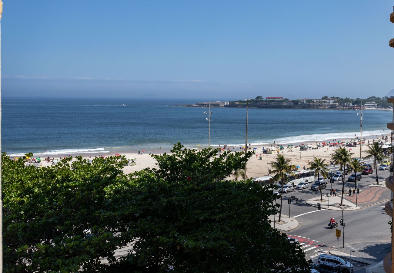 Appartement à Rio de Janeiro - Vista para o mar, 50 metros da praia | BI701