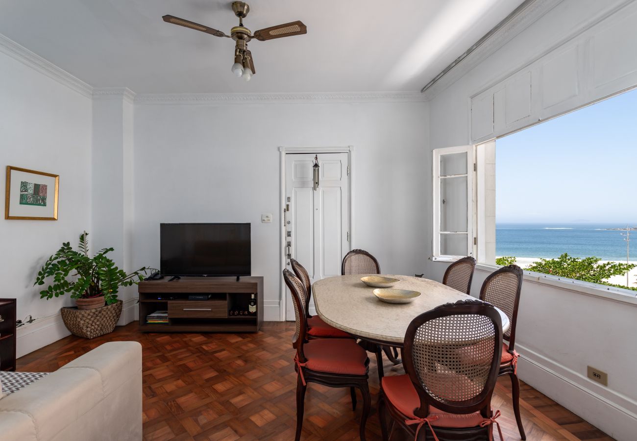 Appartement à Rio de Janeiro - Vista para o mar, 50 metros da praia | BI701