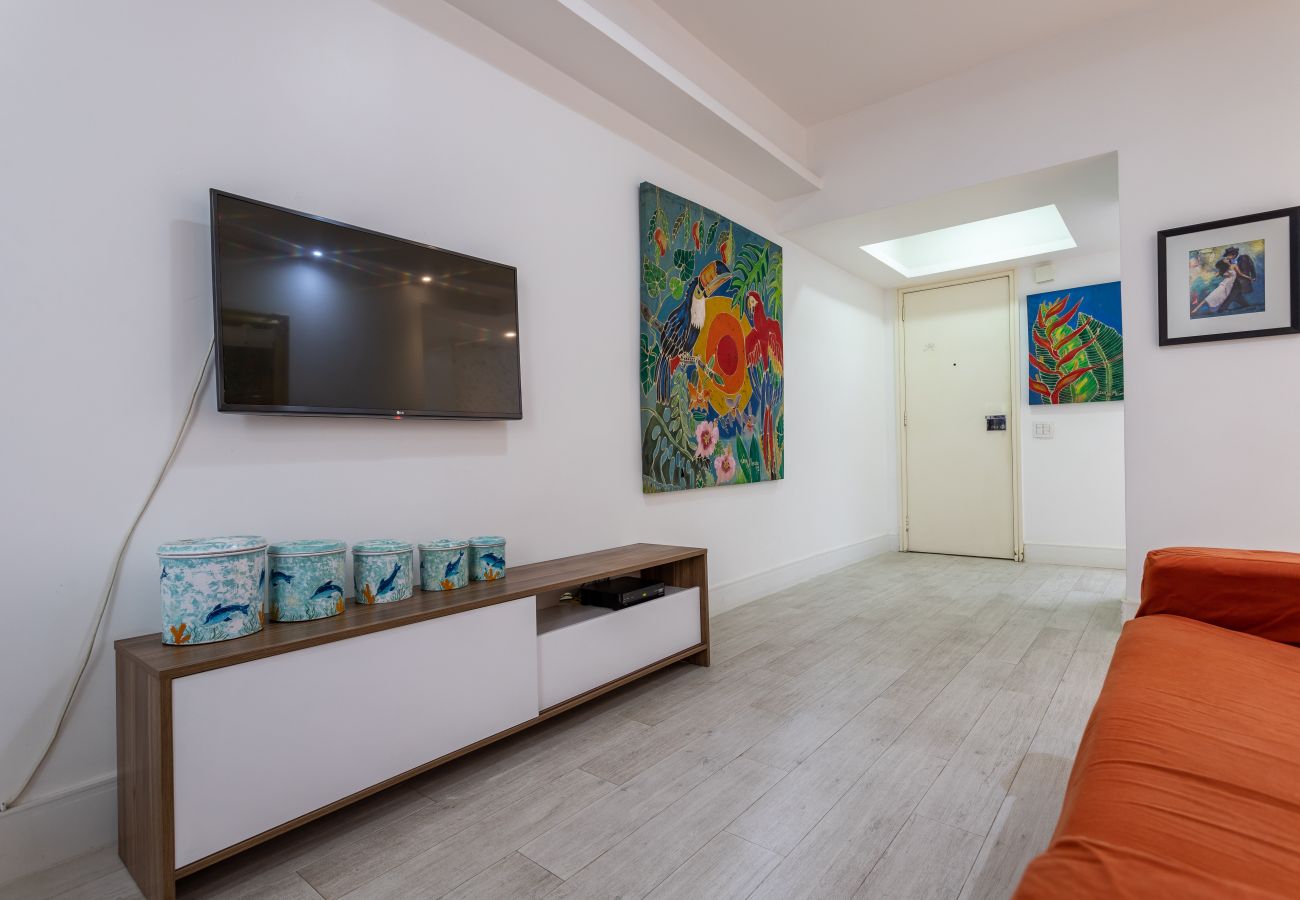 Appartement à Rio de Janeiro - Charme em Copacabana |Ampla sala de estar| A502 Z3