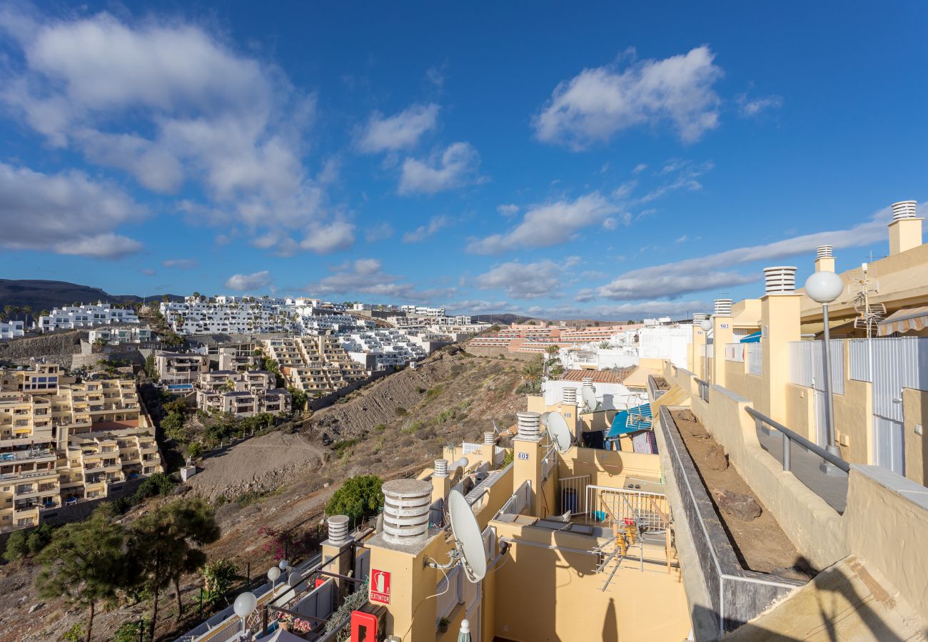 Appartement à Puerto Rico - Lightbooking playa de Amadores La Concha amplia terraza con barbacoa