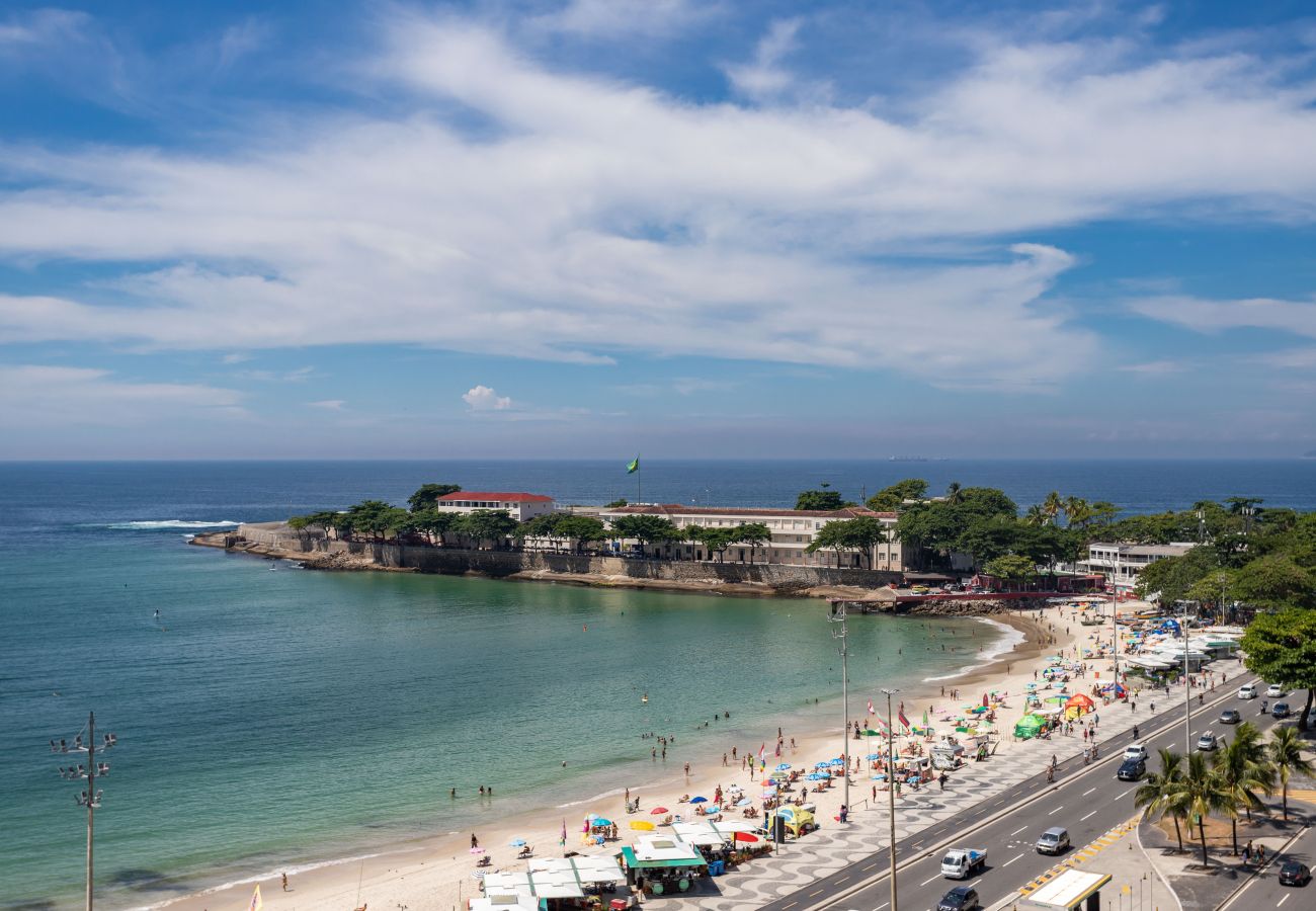 Appartement à Rio de Janeiro - Belíssimo em Copacabana |Vista p/ o mar| A1103  Z3