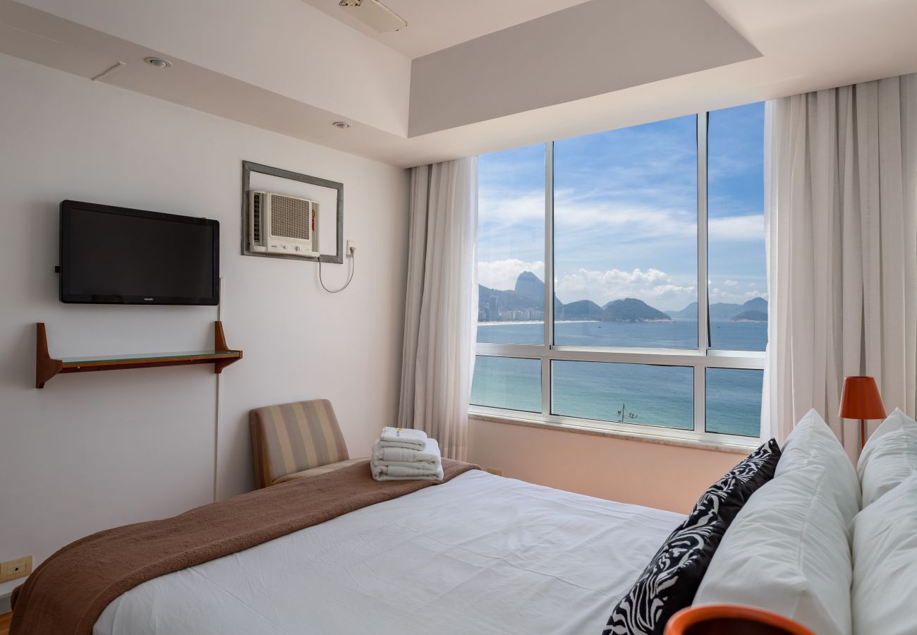 Appartement à Rio de Janeiro - Belíssimo em Copacabana |Vista p/ o mar| A1103  Z3