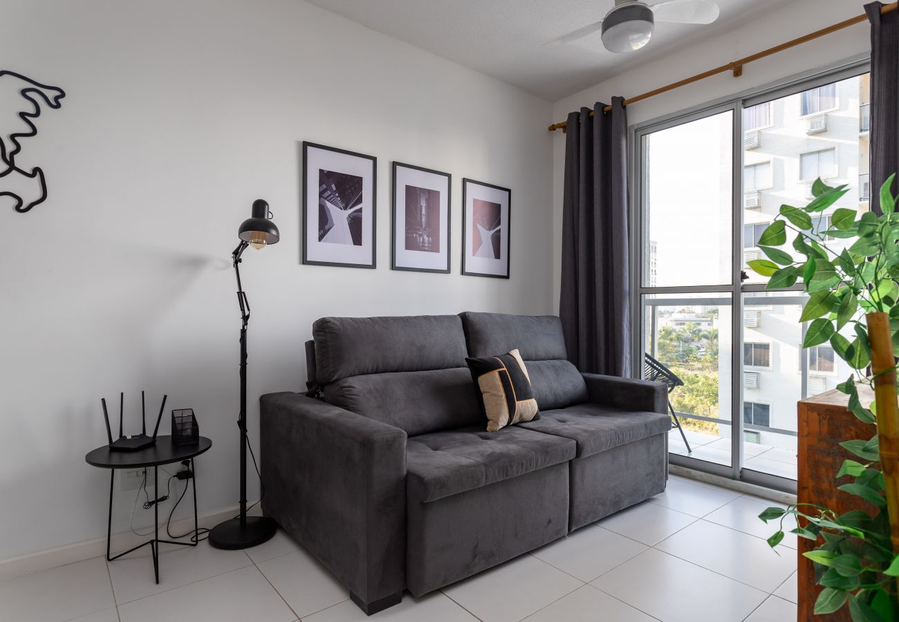 Appartement à Rio de Janeiro - Charme na Barra da Tijuca | Ótimo wifi | SA508 Z10