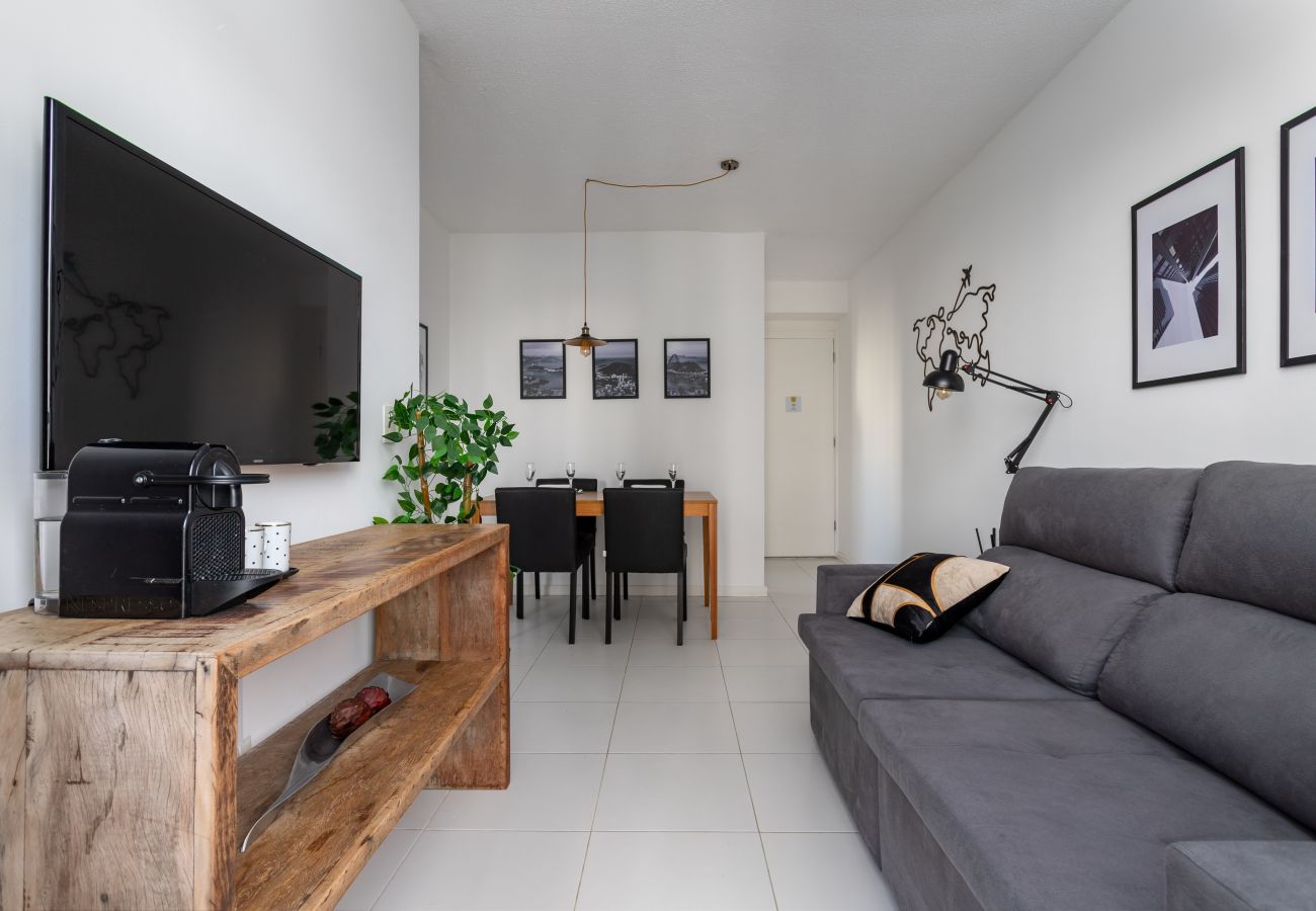 Appartement à Rio de Janeiro - Charme na Barra da Tijuca | Ótimo wifi | SA508