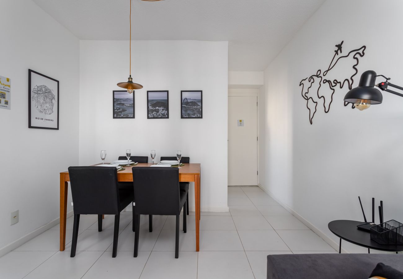 Appartement à Rio de Janeiro - Charme na Barra da Tijuca | Ótimo wifi | SA508